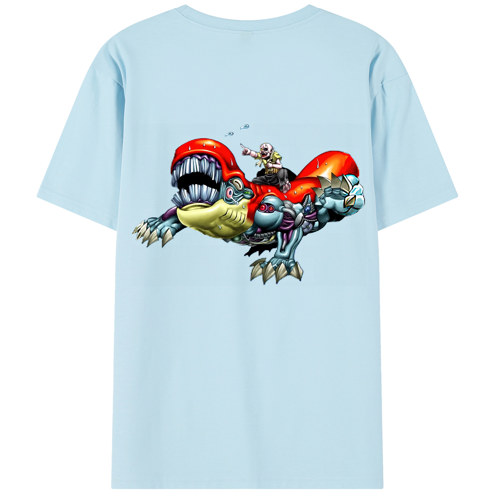 （画像用） 遊☆戯☆王 Yu-Gi-Oh! 綿100％半袖Tシャツ（背面プリント）